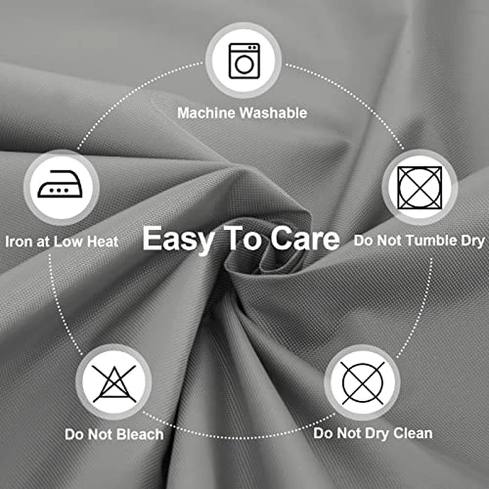 OutdoorLines Outdoor Waterproof Patio Table Furniture Set Covers - Square Couch Sectional Cover Outside Weatherproof Patio Furniture Covering for Deck, Lawn and Backyard 74" L x 74" W x 28" H, Grey by OutdoorLines - Image 6