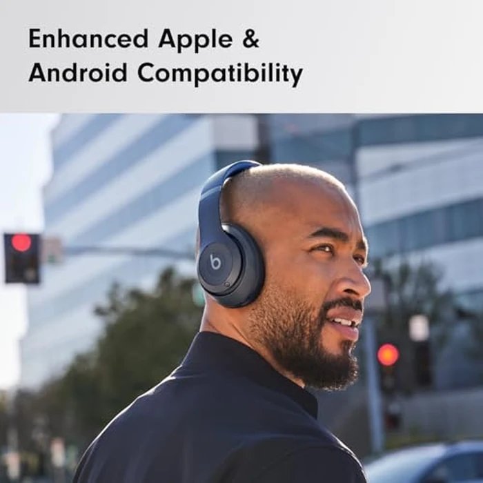 Beats Studio Pro - Premium Wireless Over-Ear Headphones- Up to 40-Hour Battery Life, Active Noise Cancelling, USB-C Lossless Audio, Apple & Android Compatible - Navy by Beats - Image 5