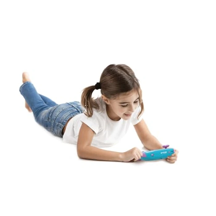 Lexibook, Disney Stitch, Power Console(R), Educational Bilingual Game Console with 100 Activities, English/Spanish, JCG100Di2 by LEXiBOOK - Image 4