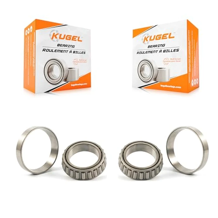 Kugel Rear Outer Wheel Bearing Race Pair For Ram 1500 Ford Dodge Chevrolet GMC F-350 Super Duty F-250 Sierra 2500 HD Silverado 3500 E-350 Express Savana Transit-250 C1500 K2500 Econoline XL K70-101127 by KUGEL - Used - Acceptable condition - CA$9.75