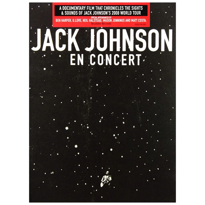 Jack Johnson: En Concert by UNIVERSAL MUSIC GROUP - Used - Good condition - US$10.54