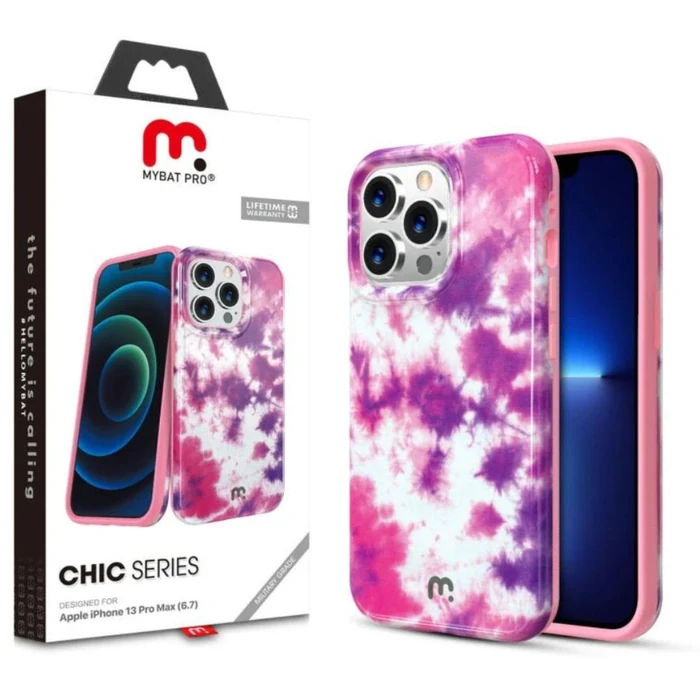 MyBat Pro Chic Series Phone Case for iPhone 13 Pro Max - Sunset Tie Dye by MyBat Pro - Refurbished - Brand New condition - US$8.28