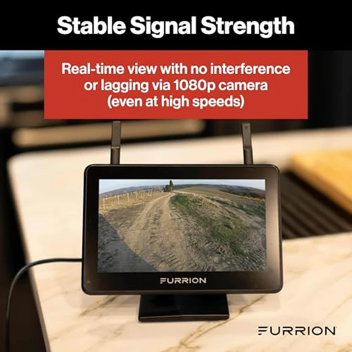 Furrion 2021124370 Vision S+ RV Backup Camera System - 5" Monitor, Rear Sharkfin Camera #FOS5HTASF by Furrion - Image 6