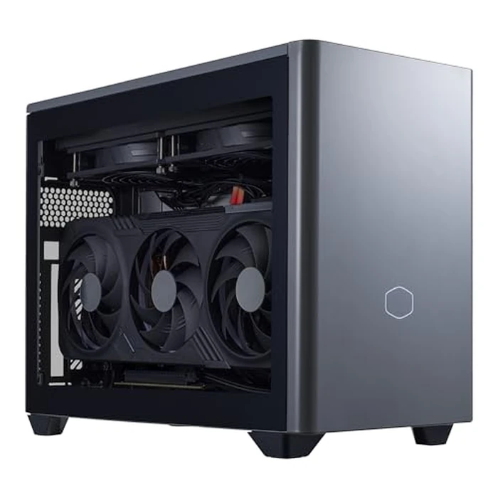 Cooler Master NR2 Pro Mini ITX - Intel i7-14700F 2.1GHz (5.4GHz Turbo) | Gigabyte RX 7800 XT 16GB & B760I AORUS PRO | 32GB DDR5 6000MHz | 1TB Gen4 M.2 | WiFi | Windows 11 | 280mm AIO Gaming PC by Cooler Master - Image 1