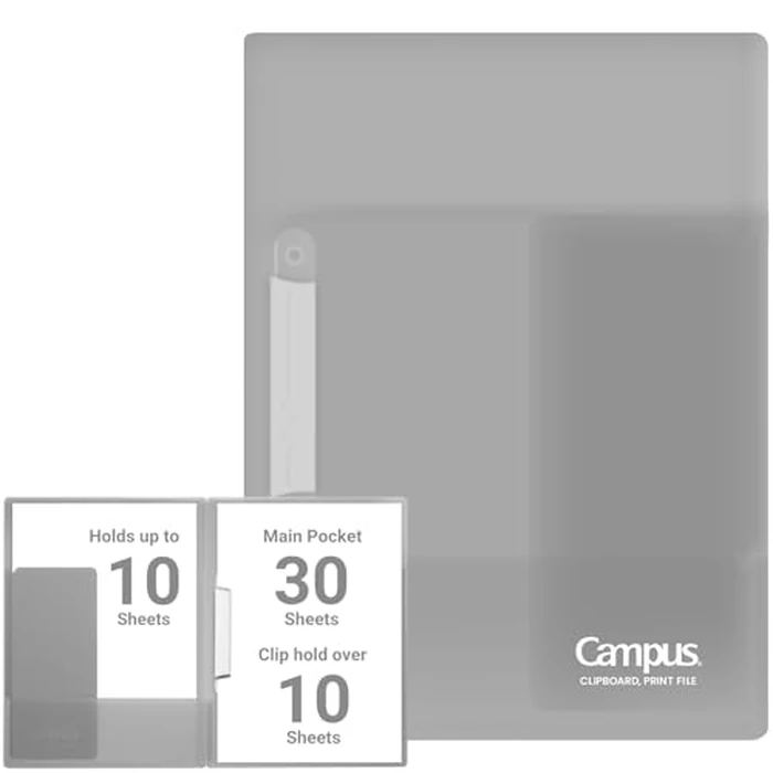 Kokuyo F-CE755M Campus Easy to Review Print File, Gray by KOKUYO - Used - Good condition
