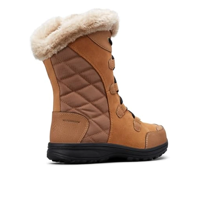 Columbia Womens Ice Maiden II, Elk/Black, 7 Wide by Columbia - Image 2