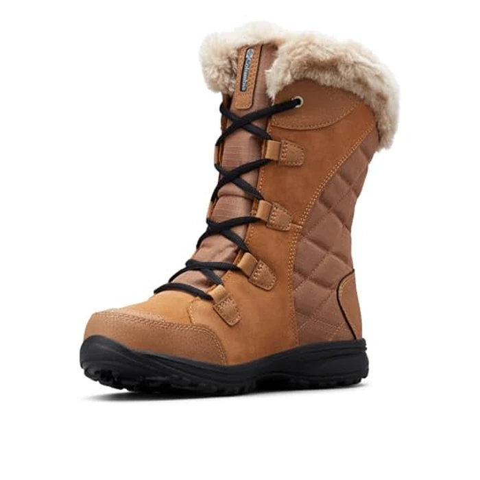 Columbia Womens Ice Maiden II, Elk/Black, 7 Wide by Columbia - Image 4