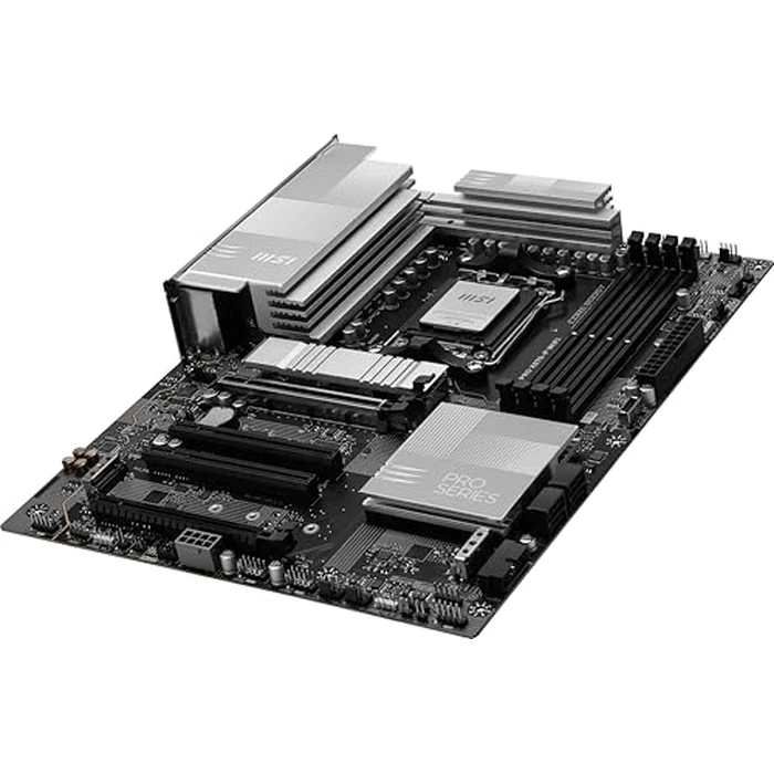 MSI PRO X870-P WiFi V1 ProSeries Motherboard (AMD Ryzen 9000/8000/7000 Series Processors, AM5, DDR5, PCIe 5.0, M.2 Gen5, SATA 6Gb/s, USB 40Gbps, HDMI/DP, Wi-Fi 7, Bluetooth 5.4, 5Gbps LAN, ATX) by msi - Image 2
