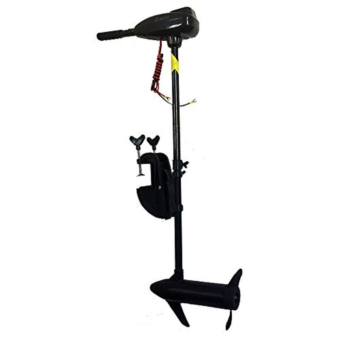 U-BCOO 8 Speed Saltwater Transom Mounted Electric Trolling Motor Fishing Boat Outboard Motor Kayak (L-12V-46LBS) by U-BCOO - Image 1