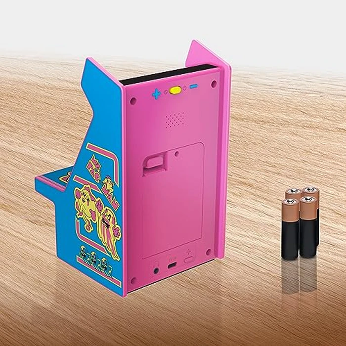 My Arcade Ms. Pac-Man Micro Player Pro: Officially Licensed 6.75" Mini Arcade Machine, Retro Games by MY ARCADE - Image 2