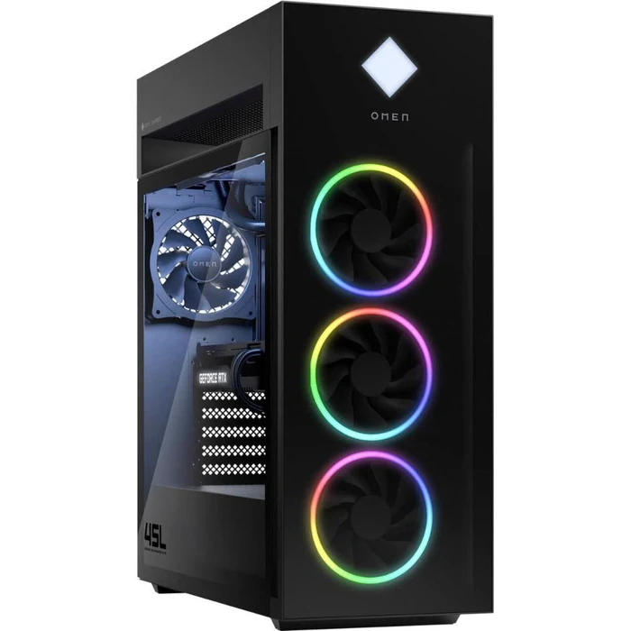 HP OMEN 45L GT22-3000i Gaming Desktop PC - Intel Core Ultra 7 265K 3.3GHz - 1TB - Black - 32GB RAM by HP - Image 2