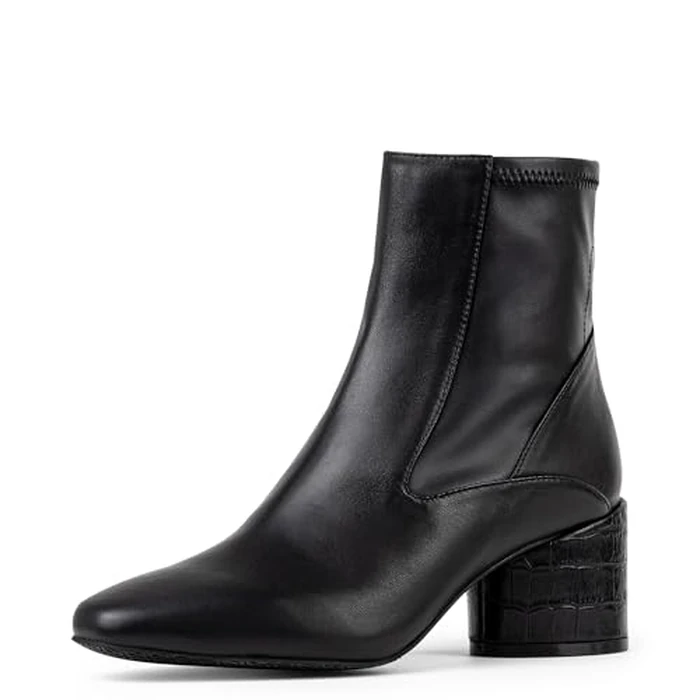 Donald Pliner Women’s Gaige 2” Heeled Ankle Booties, Business Casual Low-Heeled Short Boots for Women at Work, Events, Everyday Comfortable Ladies Footwear by Donald J Pliner - Used - Acceptable condition - US$39.77