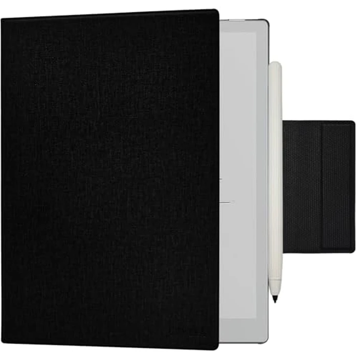 GOVTVA Magnetic Stand Case for Onyx Boox Go 10.3 /BOOX Tablet Go 10.3 Gen II Lumi ePaper Ultra-Thin Lightweight Leather Cover with Auto Sleep/Wake & Magnetic Closure (Cloth Black) by GOVTVA - Image 9