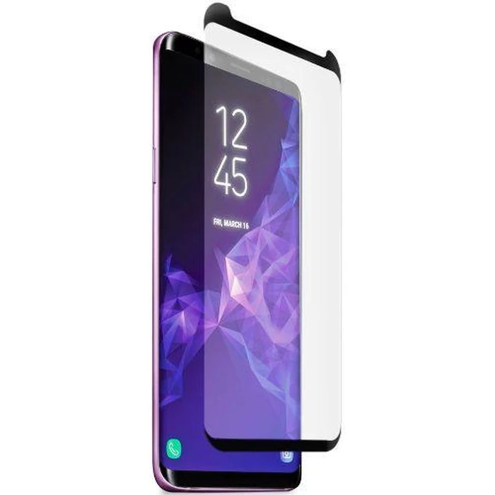 PureGear HD Tempered Glass Screen Protector Guard for Galaxy S9+ - Black/Clear by PureGear - Image 2