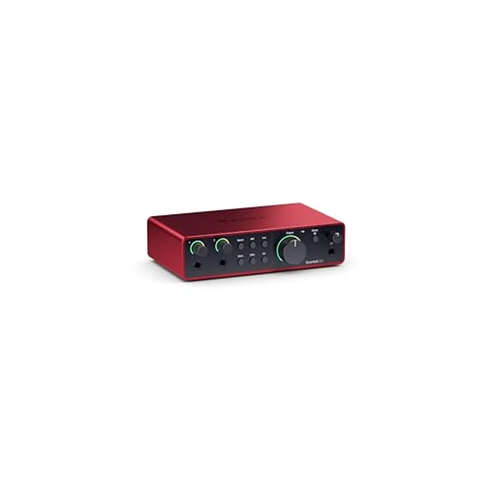 Focusrite Scarlett 2i2 4th Gen USB Audio Interface for Recording, Songwriting, Streaming and Podcasting - High-Fidelity, Studio Quality Recording, and All the Software You Need to Record by Focusrite - Used - Like New condition