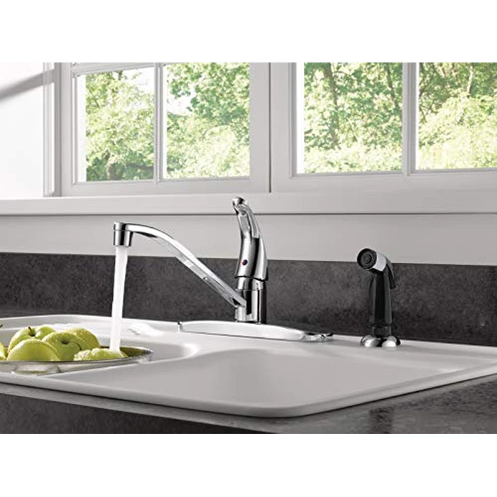 Peerless Single-Handle Kitchen Sink Faucet with Side Sprayer, Chrome P115LF by Peerless - Image 2