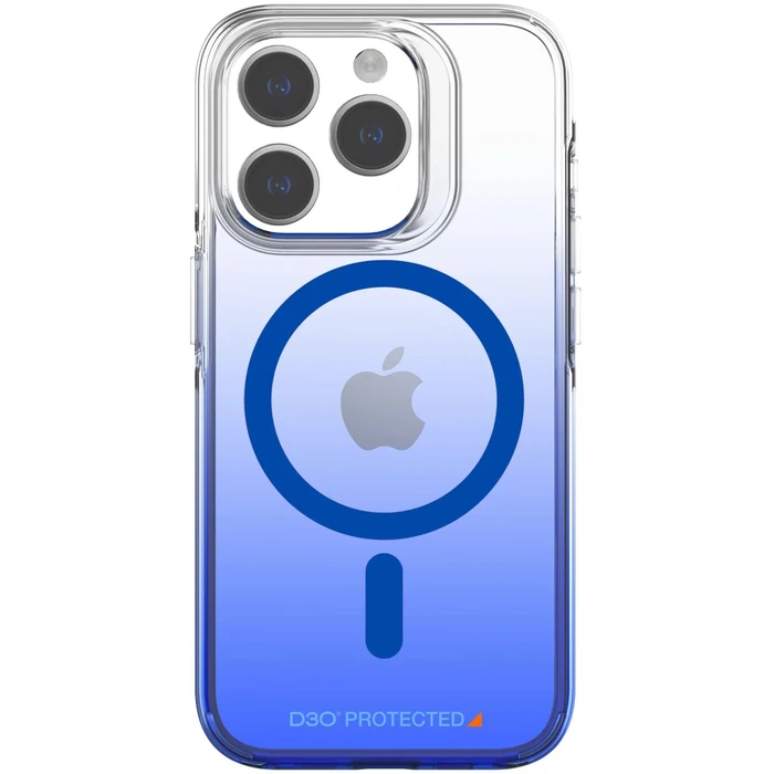 Axessorize Crystal Shield D3O Phone Case with Magsafe for iPhone 15 Pro Max - Sapphire Gradient by Axessorize - Refurbished - Excellent condition - US$40.98