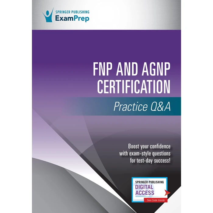 FNP and AGNP Certification Practice Q&A by Springer Publishing Company - Used - Acceptable condition