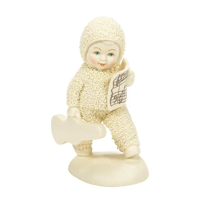 Department 56 Snowbabies Friends and Family First Music Lesson Figurine, 3.98 Inch, Multicolor by Department 56 - Used - Like New condition - US$21.73