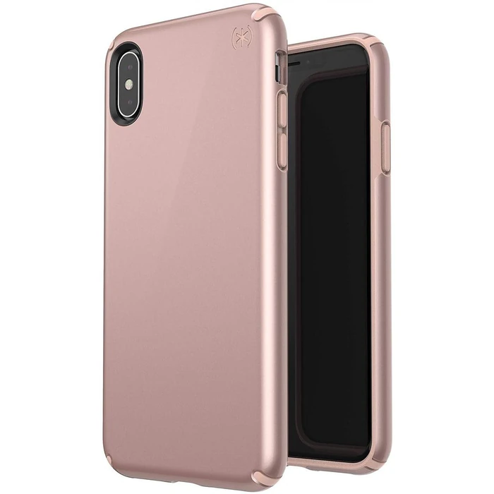 Speck Presidio Metallic Phone Case for iPhone XS Max - Rose Gold Metallic/Dahlia Peach by Speck - Refurbished - Brand New condition