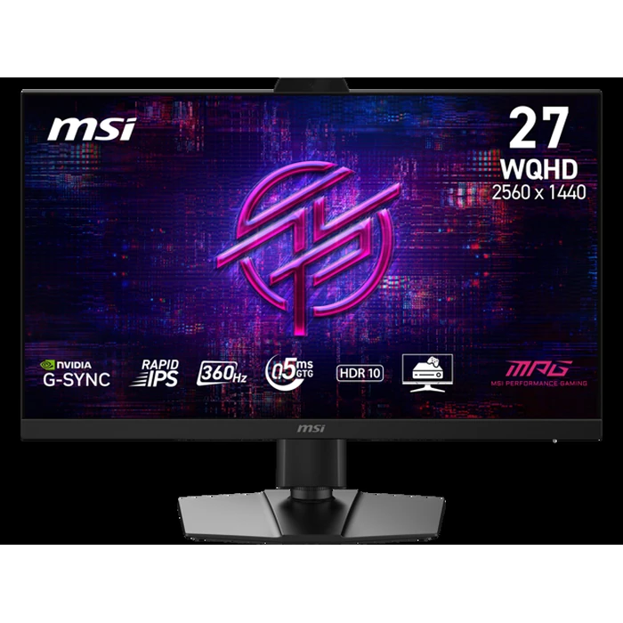 MSI 27" WQHD 2K 1440P 360Hz IPS with NVIDIA G-SYNC Pulsar 0.5ms HDR10 PS5 & Xbox Compatible PC & Console Gaming Computer Monitor with Height by MSI - Open Boxproduct Type condition - US$447.00