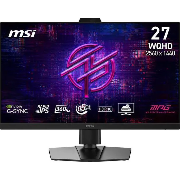MSI 27" WQHD 2K 1440P 360Hz IPS with NVIDIA G-SYNC Pulsar 0.5ms HDR10 PS5 & Xbox Compatible PC & Console Gaming Computer Monitor with Height by MSI - Image 2