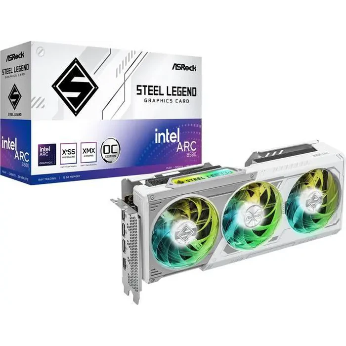 ASRock STEEL LEGEND Arc B580 Graphics Card B580 SL 12GO by ASRock - Image 10