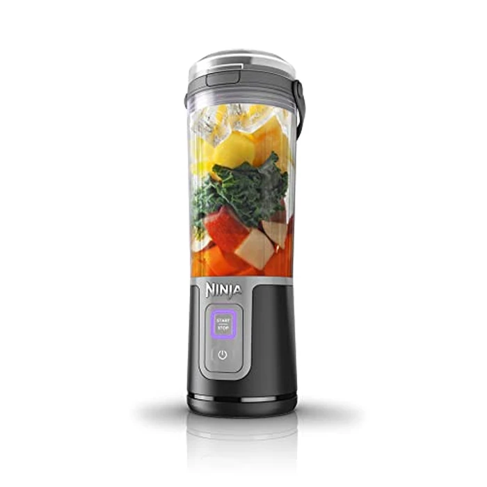 Ninja Blast Portable Blender, Cordless 16oz Personal Blender for Shakes & Smoothies, Up to 15 Blends per Charge, BPA Free, Leakproof Lid, USB‑C Rechargeable, Dishwasher Safe, Black, BC100BKC by Ninja - Used - Good condition