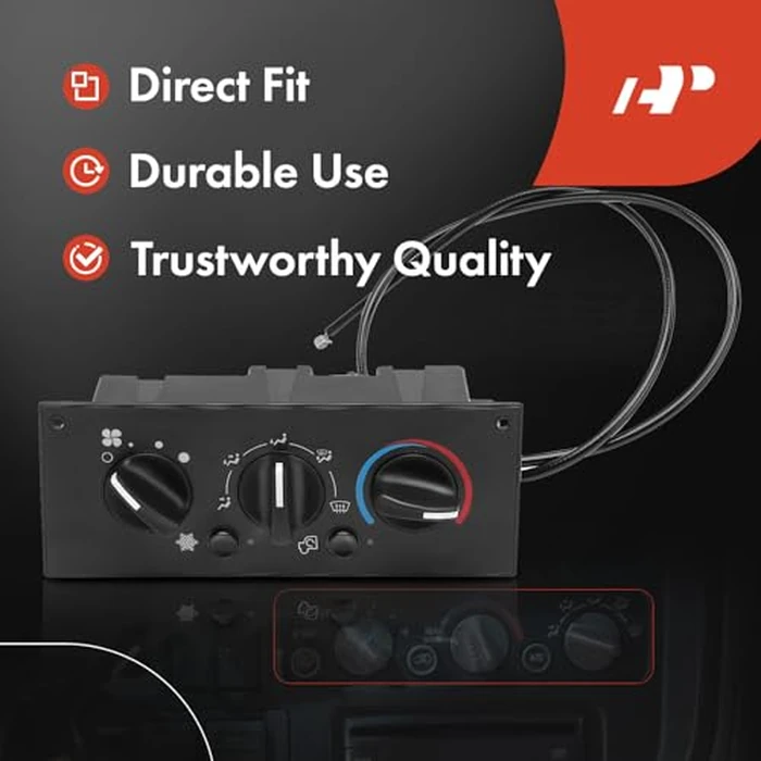 A-Premium - HVAC A/C and Heater Climate Control Module - Kenworth Heavy Duty AC Control Panel - 2002-2006 Kenworth C500 T300 T600A T800 W900 by A-premium - Image 6