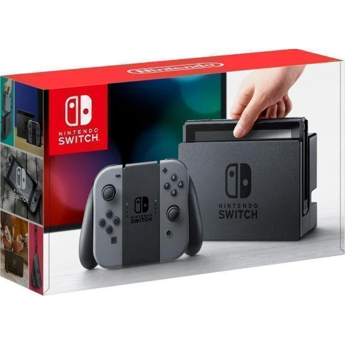 Nintendo Switch Handheld Gaming Console - 32GB - Gray by Nintendo - Image 1