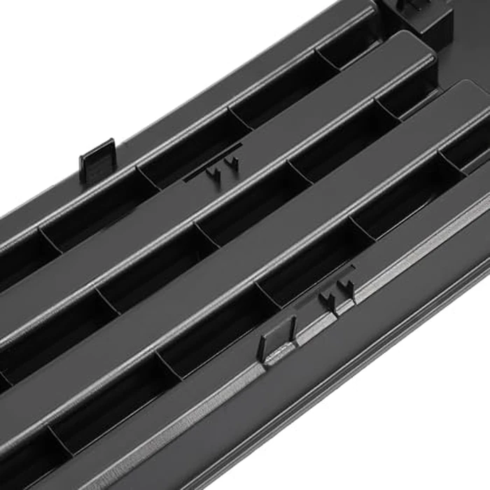 HECASA Front Bumper Cover Compatible with 2015-2017 Ford F150 W/O Block Heater & Grille Shutters Lower Grille Trim Panel License Plate Bracket Mount Replace For FO1044108, FL3Z-17E810-AA ABS Plastic by HECASA - Image 7