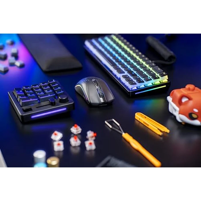 Glorious Gaming Model O 2 Wireless Gaming Mouse - Hybrid 2.4GHz & Bluetooth Wireless, 68g Superlight, Long Battery Life, 26k BAMF 2.0 Sensor, RGB, Ambidextrous, 6 Buttons, PTFE Feet - Black by GLORIOUS - Image 2