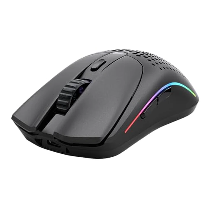 Glorious Gaming Model O 2 Wireless Gaming Mouse - Hybrid 2.4GHz & Bluetooth Wireless, 68g Superlight, Long Battery Life, 26k BAMF 2.0 Sensor, RGB, Ambidextrous, 6 Buttons, PTFE Feet - Black by GLORIOUS - Image 4