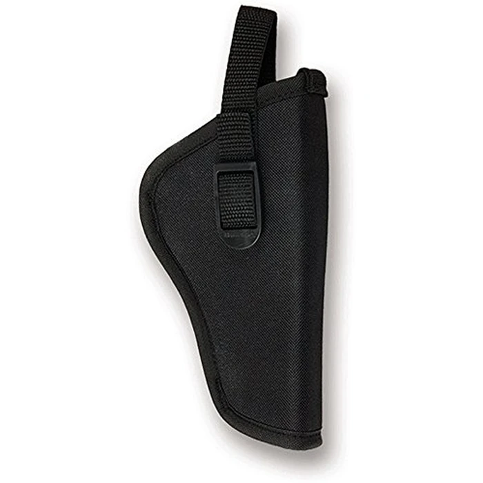 Bulldog Cases Right Hand Hip Holster (Fits Most Revolvers with 3-4-Inch Barrels, S & W K,L,N Frame), Black, (DLX-12) by Bulldog Cases - Used - Acceptable condition - US$16.55
