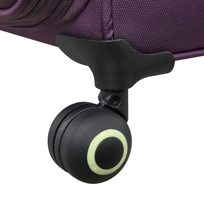 It Luggage Circulator 28" Softside Checked 8 Wheel Expandable Spinner, Italian Plum, Medium, Circulator 28" Softside Checked 8 Wheel Expandable Spinner by IT Luggage - Image 5