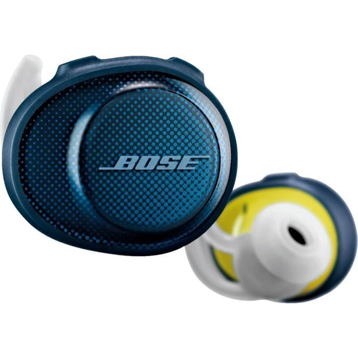 Bose SoundSport Free Wireless In-Ear Headphones - Midnight Blue/Citron by Bose - Image 1