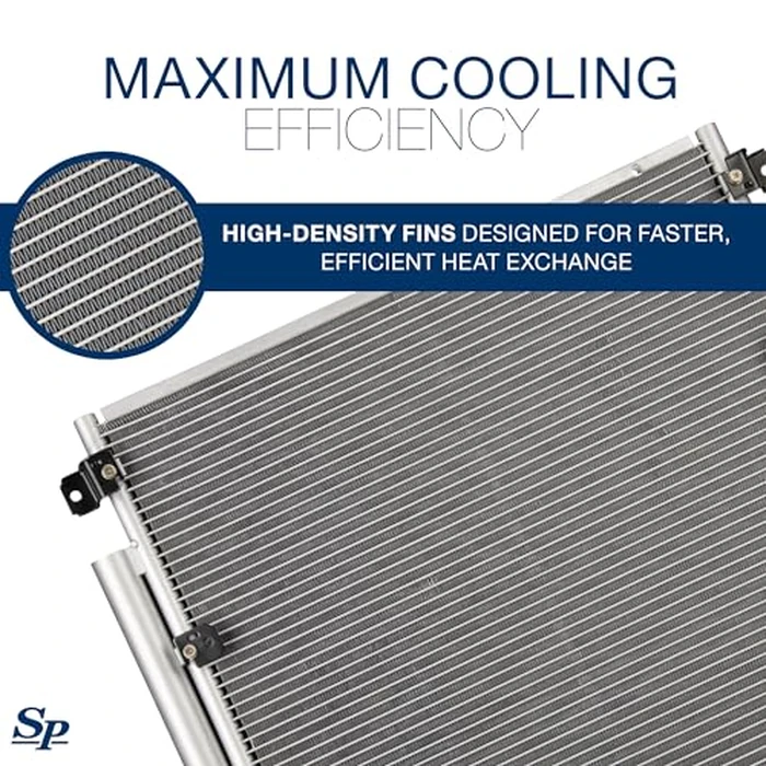 Spectra Premium 7-3642 Air Conditioning AC Condenser Compatible With Chevrolet Blazer, C Models, Suburban, K Models, R Models, V Models, GMC C Models, Suburban, Jimmy, K Models, R Models and V Models by Spectra Premium - Image 2