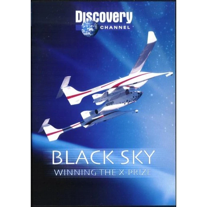 Black Sky: Winning the X-Prize DVD by Discovery - Used - Like New condition - US$2.99