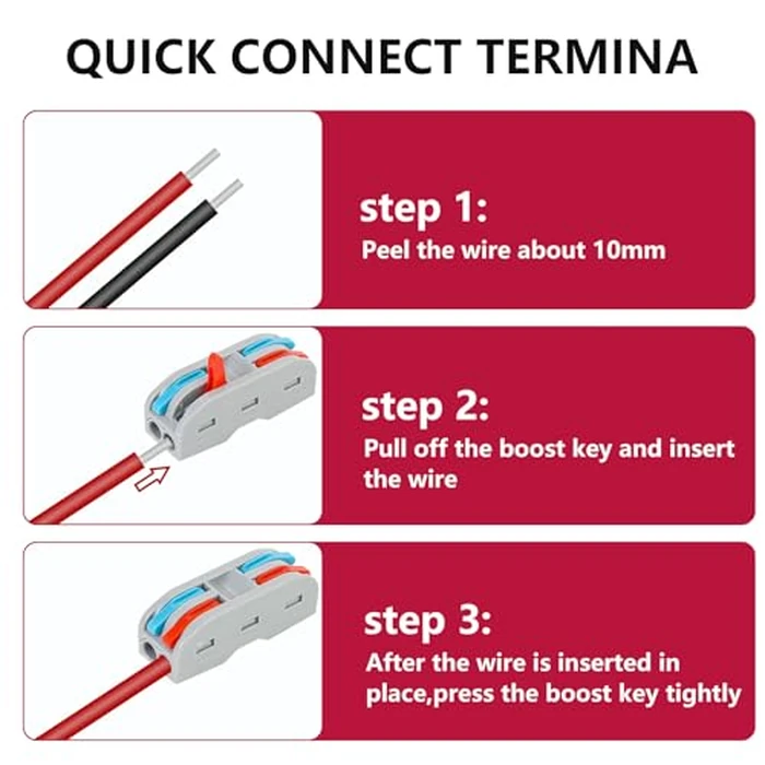 SUPERNIGHT DC 12V Step Up to 24V 10A 240W DC Boost Converter with Fuse Waterproof Voltage Regulator Module Transformer for Golf Cart Club Car LED Strip Light by SUPERNIGHT - Image 6