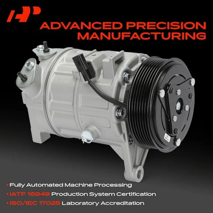 A-Premium A/C Compressor with Clutch - Fits for 92600-JA100 - Compatible with Nissan Altima 2007-2012 3.5L (Not Fit 2.5L) by A-Premium - Image 3