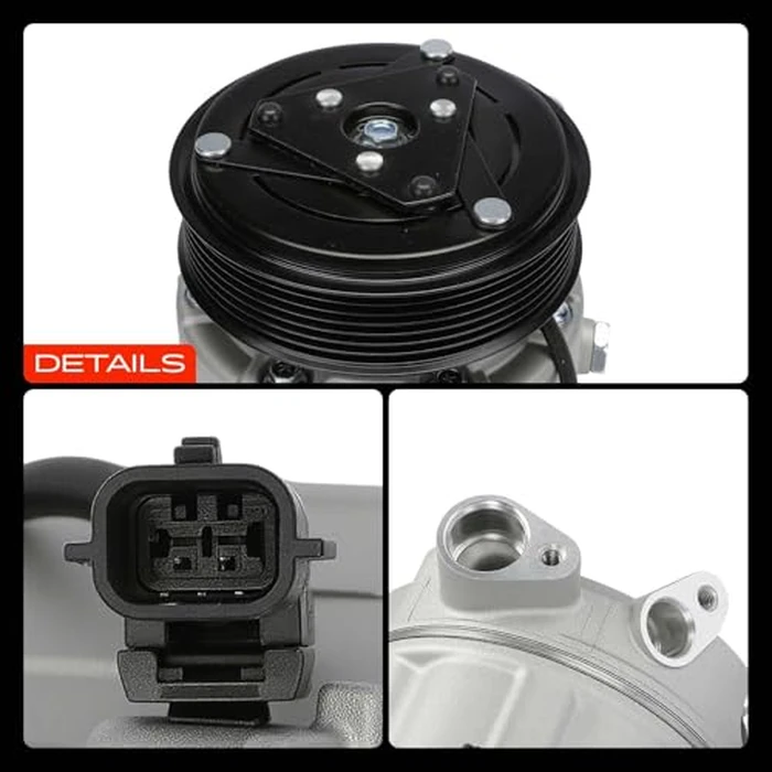 A-Premium A/C Compressor with Clutch - Fits for 92600-JA100 - Compatible with Nissan Altima 2007-2012 3.5L (Not Fit 2.5L) by A-Premium - Image 9