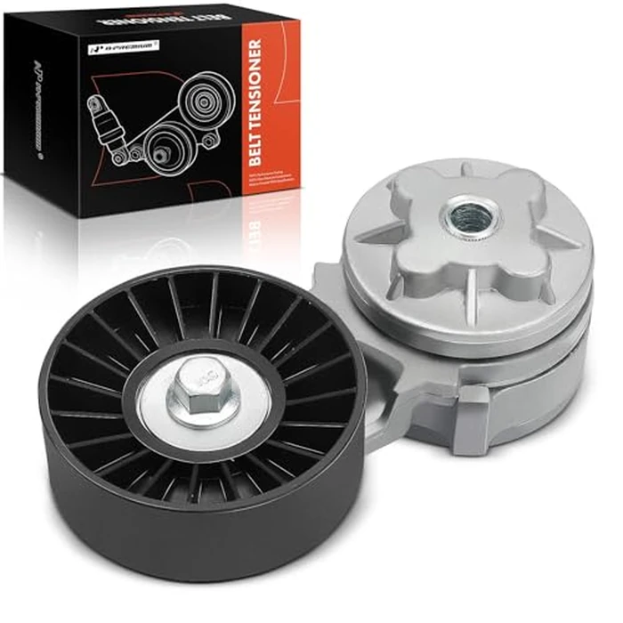 A-Premium Belt Tensioner Assembly with Pulley Compatible with Ford F-150 1987-1996, F-250 1987-1996, F-350 1987-1996, E-150 Econoline 1987-1996, E-250 Econoline, E-350 Econoline Club Wagon, Bronco by A-premium - Used - Good condition - CA$27.71