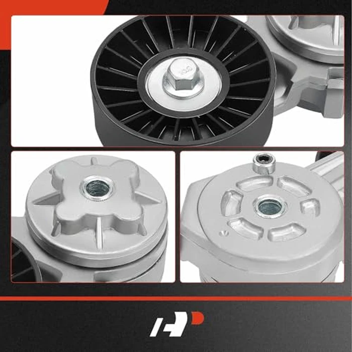 A-Premium Belt Tensioner Assembly with Pulley Compatible with Ford F-150 1987-1996, F-250 1987-1996, F-350 1987-1996, E-150 Econoline 1987-1996, E-250 Econoline, E-350 Econoline Club Wagon, Bronco by A-premium - Image 7