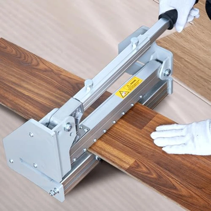 VEVOR Floor Cutter 330mm, Cuts Vinyl Plank, Laminate, Engineered Hardwood, Siding, 12mm Cutting Depth Effortless and Easy Cutting, Vinyl Plank Cutter for LVP, WPC, SPC, LVT, VCT, PVC, and More by VEVOR - Image 8