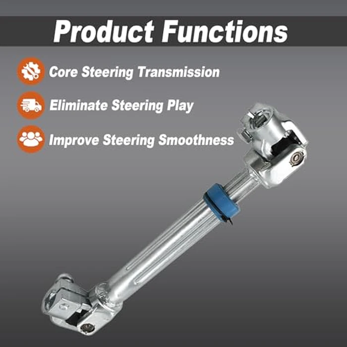 waltyotur Steering Column Lower Intermediate Shaft Replacement for F-150 2009-2014 Replacement for Navigator 8L1Z3B676A with U-Joint Coupler by waltyotur - Image 5