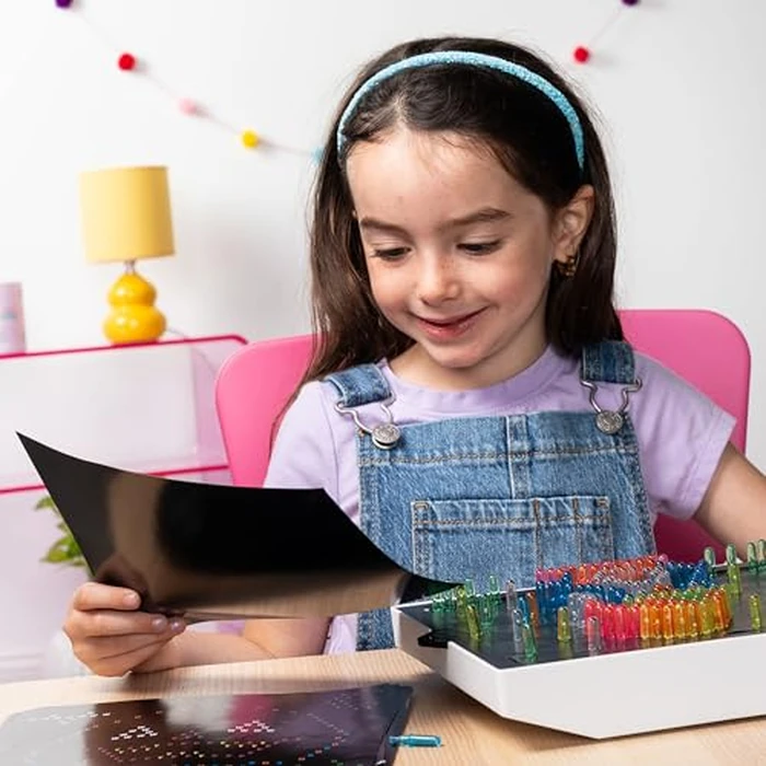 Lite Brite Ultimate Value Retro Toy, 12 Seasonal Templates, Peg Pouch, Amazon Exclusive, Light up Creative Activity Toy, Educational Stem, Gift for Girls and Boys, Ages 4+ by Lite Brite - Image 7