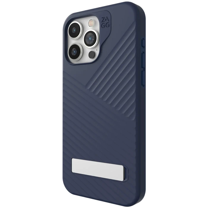 Zagg Denali Snap with Kickstand Phone Case for iPhone 15 Pro - Navy by Zagg - Image 2