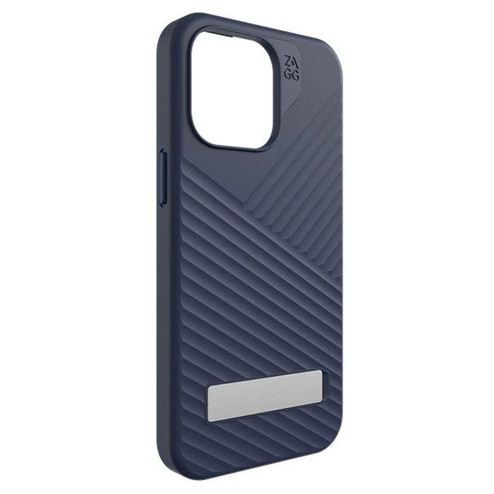 Zagg Denali Snap with Kickstand Phone Case for iPhone 15 Pro - Navy by Zagg - Image 6