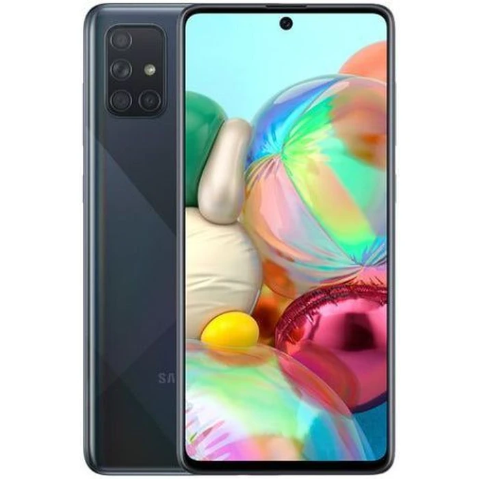 Galaxy A71 - 128GB - 6GB RAM - 1 Physical SIM - Prism Cube Black - AT&T by Samsung - Refurbished - Excellent condition - US$272.49