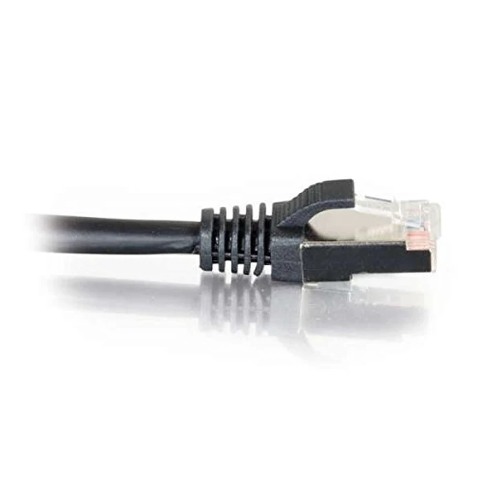 C2G 28696 Cat5e Cable - Snagless Shielded Ethernet Network Patch Cable, Black (50 Feet, 15.24 Meters) by C2G - Image 4